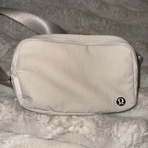 Lululemon White Opal Belt Bag